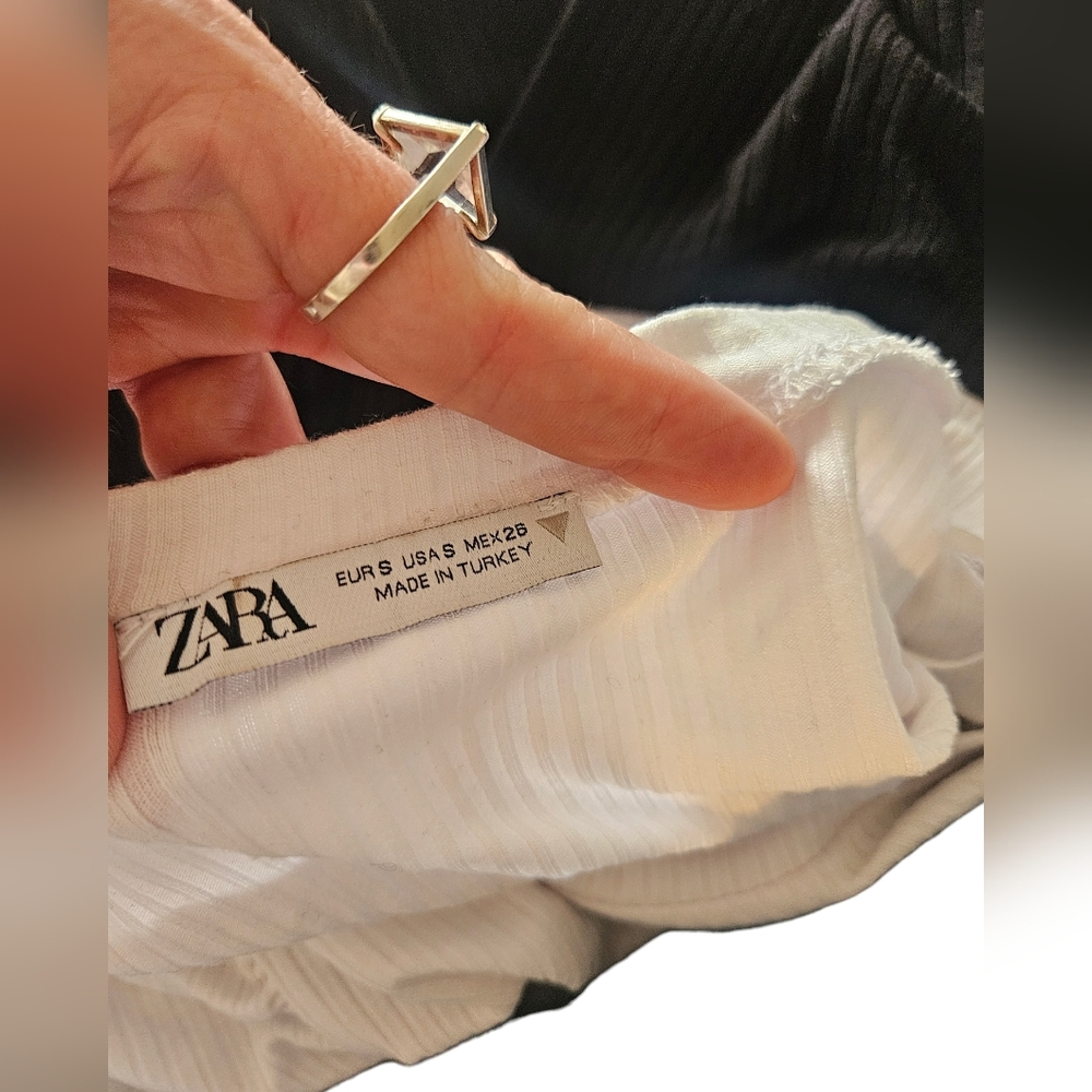Zara Colorblock Top - Picture 8 of 9